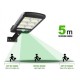 Уличный фонарь на солнечной батарее с пультом Solar street light