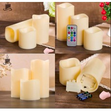 Светодиодные свечи Led Candles 3 в 1 на 12 цветов + пульт ДУ