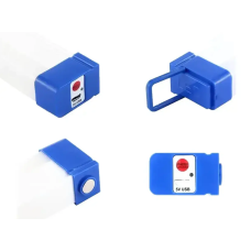 Многофункциональная светодиодная USB LED лампа-ночник на магните 3 режима 72 см с Солнечной панелью