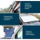 Шторка солнцезащитная на лобовое стекло в авто