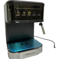 Кофемашина SOKANY SK-04025 черный, серый