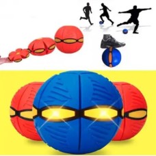 Складной игровой мяч-трансформер Flat Ball Disc Летающая тарелка