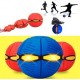 Складной игровой мяч-трансформер Flat Ball Disc Летающая тарелка