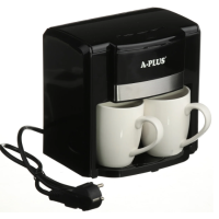 Кофеварка A-PLUS 500 Ватт на 2 чашки