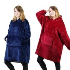Плед-толстовка Huggle Hoodie с капюшоном