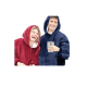Плед-толстовка Huggle Hoodie с капюшоном