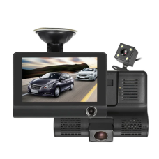 Автомобильный видеорегистратор на 3 камеры Recorder 4 "HD 1080P