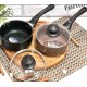 Ковш кухонный 16 см МРАМОРНОЕ ПОКРЫТИЕ 1,7Л