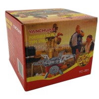 Газовая туристическая плитка Yanchuan YC-201 с чехлом и с пьезоподжигом