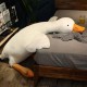 Игрушка подушка мягкая My Kigu Гусь Плюшевая Большая Антистресс Белая 130 см