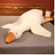 Игрушка подушка мягкая My Kigu Гусь Плюшевая Игрушка Антистресс Белая 50 см