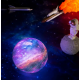 Настольный RGB светильник ночник Луна 3D Moon Night 15см