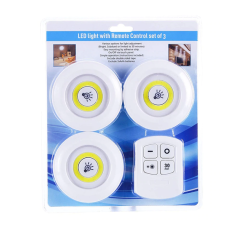 Светодиодный сенсорный ночник, набор 3 шт, с пультом LED light with Remote Control