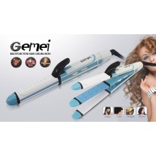 Стайлер плойка Gemei 3в1