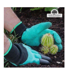 Перчатки садовые с когтями Garden Gloves для сада и огорода