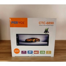 Автомагнитола PERVOI CTC-6890 Андройд 13 1DIN 6.9Inch Car Stereo Player