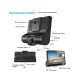 Видеорегистратор автомобильный с 3 камерами и 4-дюймoвым экраном Car DVR WDR Full HD 1080P
