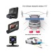 Видеорегистратор автомобильный с 3 камерами и 4-дюймoвым экраном Car DVR WDR Full HD 1080P