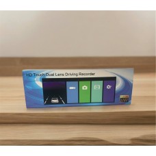 Зеркало заднего вида с регистратором на 2 камеры DVR HD Touch Dual Lens Driving Recorder