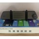 Зеркало заднего вида с регистратором на 2 камеры DVR HD Touch Dual Lens Driving Recorder