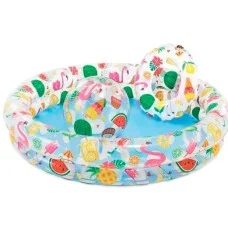 Бассейн надувной "ФРУКТИ SMALL POOLS" 122 x 25 см 155 л